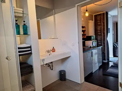 Ein Badezimmer in der Unterkunft Fewo RELAX