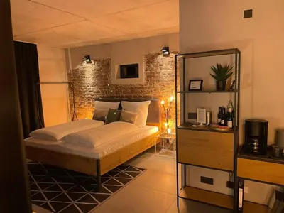 Ein Bett oder Betten in einem Zimmer der Unterkunft 1Step2AllNature Tinyhouse