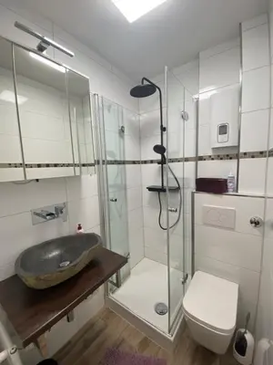 Ein Badezimmer in der Unterkunft Bochum ich komm aus Dir!