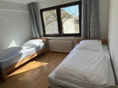 Ein Bett oder Betten in einem Zimmer der Unterkunft Zimmer für Monteure, Handwerker oder Reisende