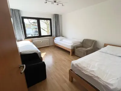 Ein Bett oder Betten in einem Zimmer der Unterkunft Zimmer für Monteure, Handwerker oder Reisende
