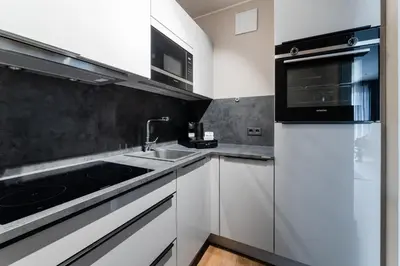 Küche/Küchenzeile in der Unterkunft Fourty Three Luxury Serviced Apartments