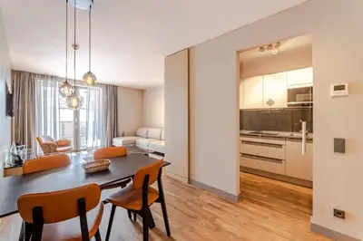 Küche/Küchenzeile in der Unterkunft Fourty Three Luxury Serviced Apartments