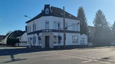 Das Gebäude in dem sich das Hotel befindet
