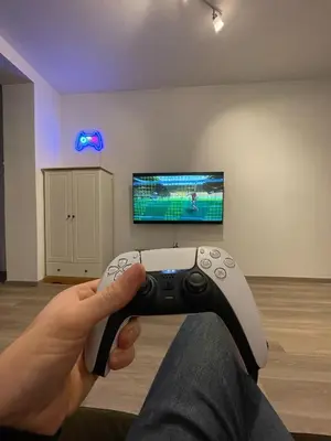 TV/Unterhaltungsangebot in der Unterkunft JayBnB - PS5 55 Zoll 4K TV Gaming Apartment