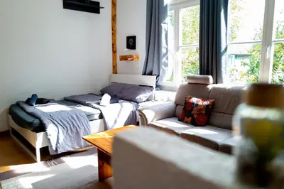 Ein Bett oder Betten in einem Zimmer der Unterkunft #111 - LUX-Flat Lennep - Altstadt - Netflix & Amazon Prime - Felswand