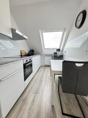 Küche/Küchenzeile in der Unterkunft Ferienwohnung Apartment Essen - Free Parking - WiFi - Kitchen