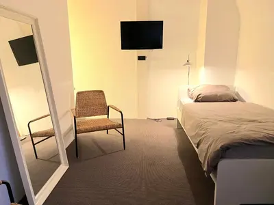 Ein Bett oder Betten in einem Zimmer der Unterkunft Apartment in Gelsenkirchen