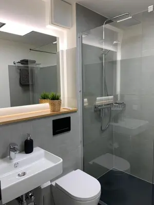 Ein Badezimmer in der Unterkunft Kleiner Koenig - Appartement im Stadtzentrum