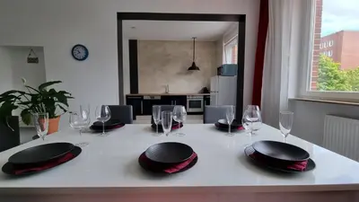 Grundriss der Unterkunft Schönes modernes Loft in Essen, Schaltzentrale
