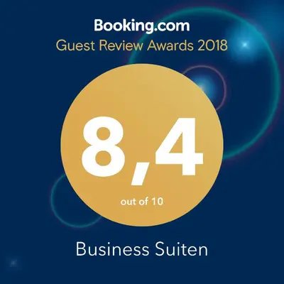 Ein Zertifikat, Auszeichnung, Logo oder anderes Dokument, das in der Unterkunft Business Suiten ausgestellt ist