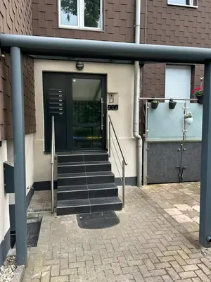 Eine Fassade oder ein Eingang zu Heimathafen Wanne