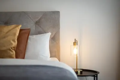 Ein Bett oder Betten in einem Zimmer der Unterkunft Maracoon - Loft Apartments Essen City Center