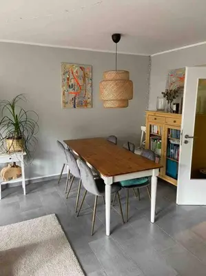 Grundriss der Unterkunft stylische Maisonettewohnung Stadionnähe,Wald,Westfalenhalle