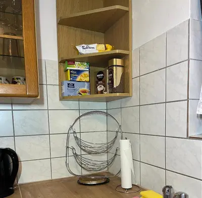Küche/Küchenzeile in der Unterkunft Ferienwohnung in der Kulturhauptstadt