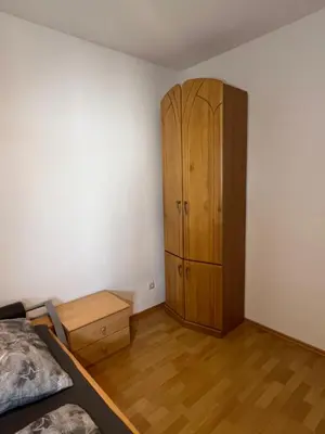 Ein Bett oder Betten in einem Zimmer der Unterkunft Ferienwohnung in der Kulturhauptstadt