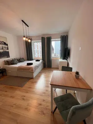 Ein Bett oder Betten in einem Zimmer der Unterkunft Monteurswohnungen in Dorsten - Zentrum - NEU saniert