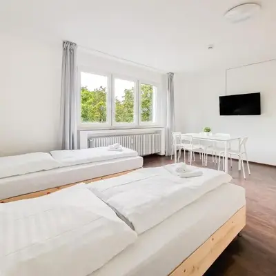 Tolstov Apartments - 1 or 3 Room Apartments - 30 Min Messe DUS