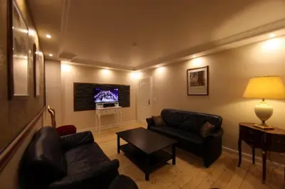 TV/Unterhaltungsangebot in der Unterkunft Golden Apartments