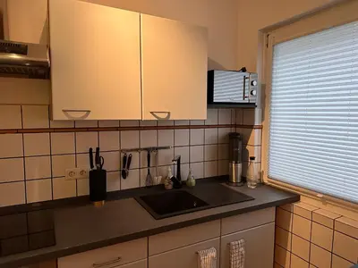 Küche/Küchenzeile in der Unterkunft Wohnung in Wuppertal Elberfeld