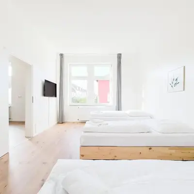Tolstov Apartments - Several 1 Room Fitter Apartments with kitchen and washing machine - 25 Min Messe DUS