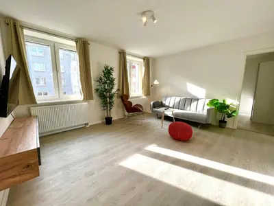 TV/Unterhaltungsangebot in der Unterkunft Favorite Stays - Suite And More - 10 Min zur Messe