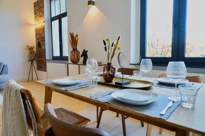 Getränke in der Unterkunft Luxuriöses Altbau im Szenenviertel