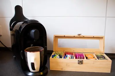 Kaffee-/Teezubehör in der Unterkunft Exklusives Apartment für 1 bis 3 Personen