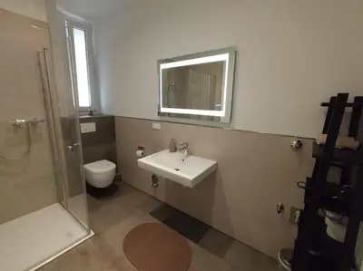 Ein Badezimmer in der Unterkunft Apartment Voria
