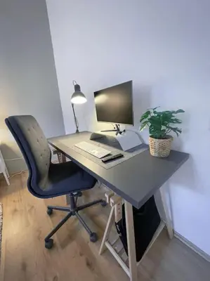 TV/Unterhaltungsangebot in der Unterkunft Modern Cozy apt. -with 2 TV, Netflix and work desk