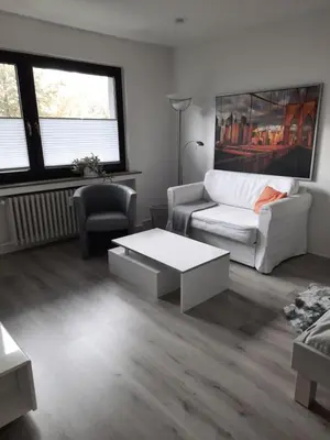 Ein Sitzbereich in der Unterkunft Happy Living