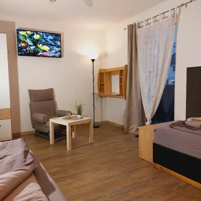 TV/Unterhaltungsangebot in der Unterkunft APARTMENTHAUS 