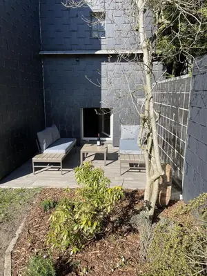 Ein Garten an der Unterkunft Apartment Isenbügel / Essen-Kettwig