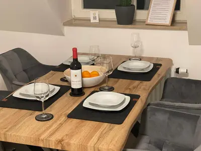 Getränke in der Unterkunft ruhig-Nespresso-Netflix-Parken-luxuriös