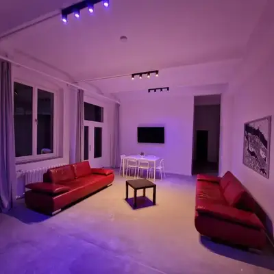 Tolstov Apartments - 300m2 Loft with 7 Rooms - 15 Min Messe DUS & Old Town DUS