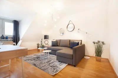Grundriss der Unterkunft CenterApartment, WIFI, SmartTV, full Kitchen, Netflix, Pottbude in Essen