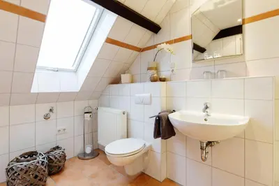 Ein Badezimmer in der Unterkunft Hotel Das Kemperdick