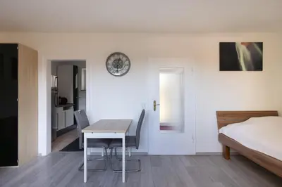 Ein Bett oder Betten in einem Zimmer der Unterkunft Exclusive Home Feeling Flat