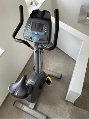 Das Fitnesscenter und/oder die Fitnesseinrichtungen in der Unterkunft Privatunterkunft in Reken mit Balkon