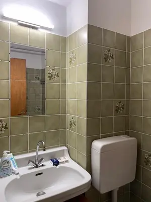 Ein Badezimmer in der Unterkunft Lovely room in Düsseldorf nearly Düsseldorf Hbf
