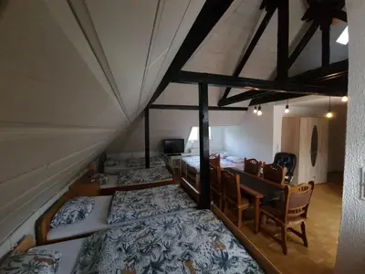 Ein Bett oder Betten in einem Zimmer der Unterkunft Zuhause im Grünen