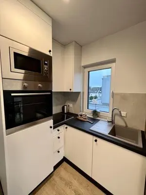 Küche/Küchenzeile in der Unterkunft Villa Hilden