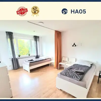 -CS24- 2 rooms apartment with balcony - HA05