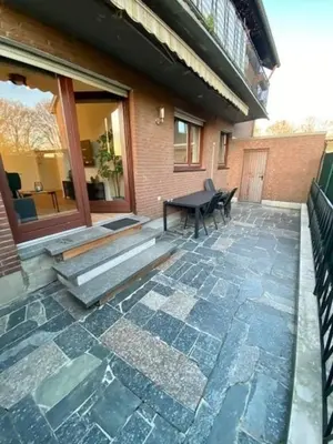 Ein Balkon oder eine Terrasse in der Unterkunft Voshaldsfeld27