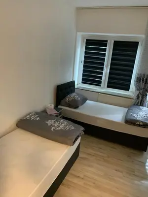 Ein Bett oder Betten in einem Zimmer der Unterkunft Unterkunft Mara