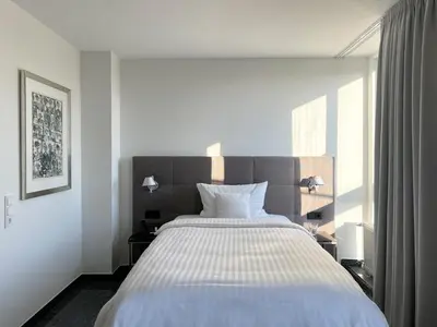 Ein Bett oder Betten in einem Zimmer der Unterkunft AvidonApartments