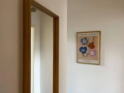 Ein Zertifikat, Auszeichnung, Logo oder anderes Dokument, das in der Unterkunft Zentral, gemütlich, Messe nah! BE1L ausgestellt ist