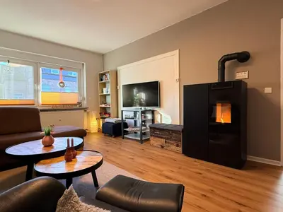TV/Unterhaltungsangebot in der Unterkunft Ferienwohnung Glückauf - KEINE Monteurzimmer