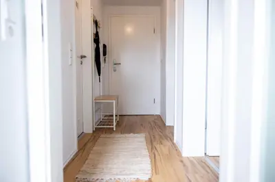 Grundriss der Unterkunft Business Design-Apartment Duisburg - 55qm, Küche & Arbeitsplatz - by Lott Living