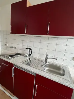 Küche/Küchenzeile in der Unterkunft Apartment Essen